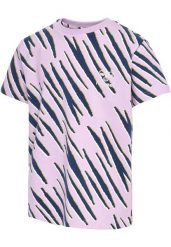 T-shirt dziewczęcy Hummel Rushy AOP. Czerwone t-shirty i topy dla dziewczynek Hummel, bez wzorów, z bawełny, bez ramiączek. Za 122.50 zł.