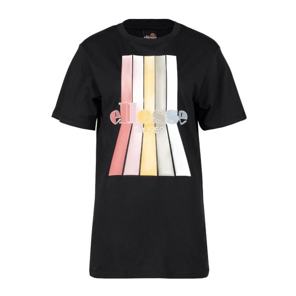 Koszulka damska Ellesse Lavander. Czarne koszulki sportowe damskie Ellesse, m, bez wzorów, z bawełny, bez kołnierzyka, bez ramiączek. Za 159.99 zł.