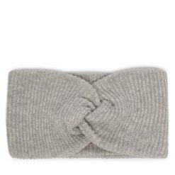 Opaska materiałowa HUGO. Szare czapki i kapelusze damskie Hugo, bez wzorów, z materiału. Za 209.99 zł.