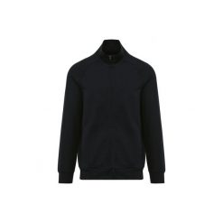 Bluza zapinana na zamek błyskawiczny Kariban Premium. Czarne bluzy męskie KARIBAN, m, bez wzorów, bez kaptura. Za 227.50 zł.