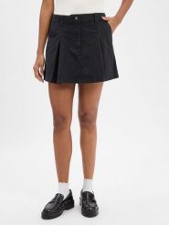 Tommy Jeans spódnica mini Kobiety Bawełna czarny, 29. Czarne spódnice damskie Tommy Jeans, bez wzorów, z bawełny, mini. Za 179.95 zł.