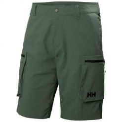 Spodnie sportowe męskie Helly Hansen 53977476. Zielone krótkie spodenki sportowe męskie Helly Hansen, m, bez wzorów, z materiału. Za 499.00 zł.