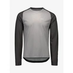 Bluza rowerowa męska POC Motion Air L/S Jersey. Szare bluzy męskie POC, l, bez wzorów, z jersey, bez kaptura. Za 295.99 zł.