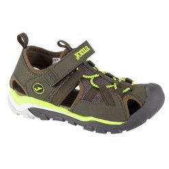 Sandały Joma S.Lake 2424 SLAKJS2424V zielone. Zielone sandały chłopięce z gumy, bez zapięcia. Za 215.61 zł.