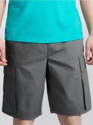 Bawełniane szorty cargo - szary. Szare szorty męskie Sinsay, m, bez wzorów, z bawełny. Za 59.99 zł.