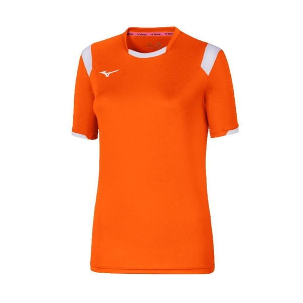 Damska koszulka Mizuno Basic. Brązowe t-shirty damskie Mizuno, xs, bez wzorów, z materiału, bez kołnierzyka. Za 130.00 zł.