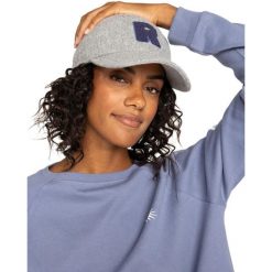 Czapka baseballowa dla Kobiety CITY OF LOVE Szary. Szare czapki i kapelusze damskie Roxy, bez wzorów, z materiału. Za 129.00 zł.