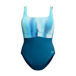 Damski kostium kąpielowy 1-częściowy Speedo Eco New Contour Eclipse Pr. Zielone kostiumy jednoczęściowe damskie Speedo, l, bez wzorów, sportowe, do pływania. Za 249.99 zł.
