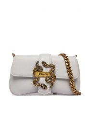 Just Cavalli Torebka 80RA4BA7 ZSA89 Szary. Szare torebki do ręki damskie Just Cavalli, bez wzorów, ze skóry, bez dodatków. Za 729.99 zł.