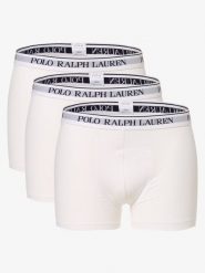 Polo Ralph Lauren Obcisłe bokserki pakowane po 3 szt. Mężczyźni Bawełna biały, M. Białe bokserki męskie Polo Ralph Lauren, m, bez wzorów, z bawełny. Za 249.95 zł.