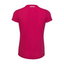 T-shirt damski TIE-BREAK. Fioletowe koszulki sportowe damskie Head, m, bez wzorów, bez kołnierzyka, bez ramiączek. W wyprzedaży za 140.00 zł.