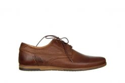 Półbuty Bayla-081 948 Juma AX 081098, Brązowy, Skóra naturalna - 40. Brązowe półbuty na co dzień męskie Bayla, na lato, ze skóry, sportowe, bez zapięcia. W wyprzedaży za 179.10 zł.