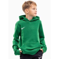 Bluza sportowa chłopięca Nike JR Park 20 Fleece. Białe bluzy dla chłopców Nike, bez wzorów, bez ramiączek, z kapturem. Za 199.99 zł.