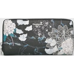Desigual - Portfel. Szare portfele damskie Desigual, z materiału. Za 249.90 zł.