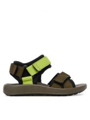 Primigi Sandały 1395822 M Zielony. Zielone sandały chłopięce Primigi, z materiału, bez zapięcia. Za 209.99 zł.