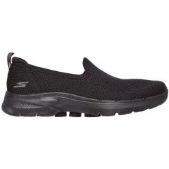 Adidasy Skechers Go Walk 6 - Clear Vi, Kobiety. Czarne obuwie sportowe damskie Skechers, bez wzorów, trekkingowe, Skechers Sport. Za 390.00 zł.
