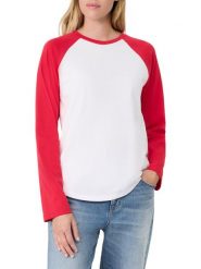 S.Oliver Koszulka z długim rękawem Kobiety Bawełna biały, 40. Białe t-shirty damskie S.Oliver, s, bez wzorów, z bawełny, vintage, bez kołnierzyka. Za 129.95 zł.