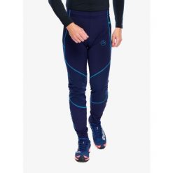 Legginsy do biegania męskie La Sportiva Primal Pant. Niebieskie legginsy sportowe męskie La Sportiva, l, bez wzorów, do biegania. Za 455.99 zł.