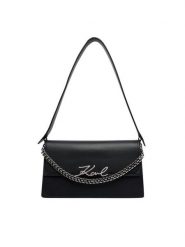KARL LAGERFELD Torebka B4W30064 Czarny. Czarne torebki do ręki damskie KARL LAGERFELD, bez wzorów, ze skóry, bez dodatków. Za 1,299.00 zł.