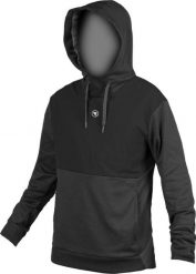 Bluza z kapturem Endura Trailster tech. Czarne bluzy męskie ENDURA, l, bez wzorów, z polaru, z kapturem. Za 419.99 zł.