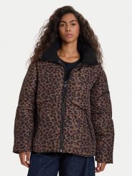 Guess Kurtka zimowa W5BL47 W3702 Brązowy Regular Fit. Brązowe kurtki damskie Guess, na zimę, s, z aplikacjami, z syntetyku, bez kaptura. Za 479.99 zł.