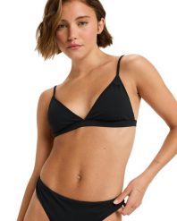 Trójkątny stanik bikini dla Kobiety BEACH CLASSICS FIXED TRI Czarny. Czarne bikini damskie Roxy, xl, bez wzorów. Za 114.99 zł.