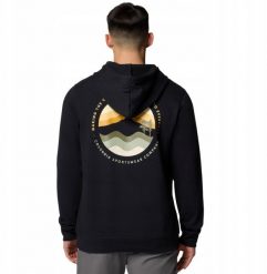 Columbia Columbia Trek Graphic Hoodie 2018494018 Czarne L. Czarne bluzy męskie Columbia, l, bez wzorów, bez kaptura. Za 253.40 zł.