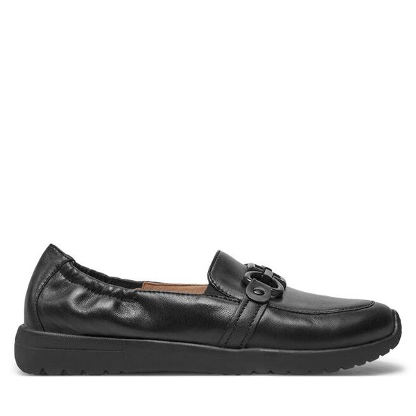 Loafersy Caprice. Czarne mokasyny damskie Caprice. Za 239.99 zł.