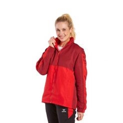 Kurtka Erima Six Wings. Czerwone kurtki męskie Erima, m, bez wzorów, z polaru, bez kaptura. W wyprzedaży za 319.00 zł.