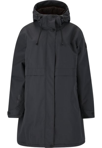 Parka dla kobiet Whistler Janison V2 10000. Czarne parki damskie Whistler, na zimę, bez wzorów, z materiału, eleganckie, bez kaptura. Za 470.50 zł.