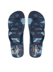 Aeronautica Militare Japonki 261SC0243UCT03112 Granatowy. Niebieskie klapki męskie Aeronautica Militare, z syntetyku. Za 139.99 zł.