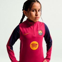 Nike Bluza FC Barcelona Drill Top (II2421-621). Bluzy męskie Nike, m, bez wzorów, bez kaptura. Za 231.13 zł.