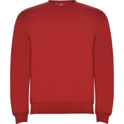Bluza Unisex Dla Dorosłych Clasica Z Okrągłym Dekoltem. Czerwone bluzy męskie ROLY, m, bez wzorów, bez kaptura. Za 73.99 zł.