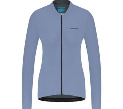 Damska koszulka z długim rękawem ELEMENT, liliowy. Niebieskie koszulki sportowe damskie Shimano, s, bez wzorów, z elastanu, bez kołnierzyka, bez ramiączek, rowerowe. Za 448.50 zł.