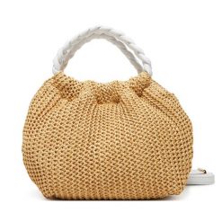 Torebka Unisa. Brązowe torebki do ręki damskie Unisa, bez wzorów, klasyczne, bez dodatków. Za 239.99 zł.