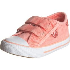 Sneakersy w kolorze brzoskwiniowym. Trampki i tenisówki dziewczęce Billowy, Little Sky. W wyprzedaży za 62.95 zł.