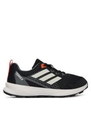 Adidas Buty do biegania Terrex Tracefinder JS0849 Czarny. Czarne buty sportowe chłopięce Adidas, bez wzorów, z materiału, bez zapięcia, do biegania. Za 219.99 zł.