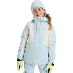 Kurtka śniegowa techniczna dla Dziewczynki DREAMOUNTAINS 10K Niebieski. Niebieskie buty zimowe dziewczęce Roxy, bez wzorów, bez zapięcia. Za 739.99 zł.