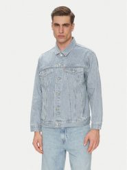 Levi's® Kurtka jeansowa Trucker A5782-0045 Niebieski Loose Fit. Niebieskie kurtki męskie l, bez wzorów, z bawełny, bez kaptura. Za 379.99 zł.