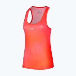 Koszulka do biegania damska Mizuno Impulse Core Graphic Tank. Brązowe koszulki sportowe damskie Mizuno, l, bez wzorów, z materiału, bez kołnierzyka, bez ramiączek, do biegania. Za 77.99 zł.