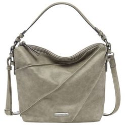 Tamaris Elegancka Torebka Jutta Hobo Bag S 2598181-701 Khaki. Brązowe torebki do ręki damskie marki Tamaris. W wyprzedaży za 140.00 zł.