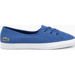 Lacoste - Tenisówki. Szare trampki i tenisówki damskie Lacoste, z gumy. W wyprzedaży za 219.90 zł.