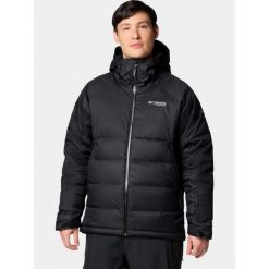 Kurtka Narciarska Męska Columbia Roaring Fork II. Brązowe kurtki męskie Columbia, na zimę, l, bez wzorów, z puchu, sportowe, bez kaptura. Za 1,299.00 zł.