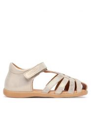 Froddo Sandały Divna G2150210-1 S Złoty. Żółte sandały dziewczęce Froddo, ze skóry, bez zapięcia. Za 349.99 zł.