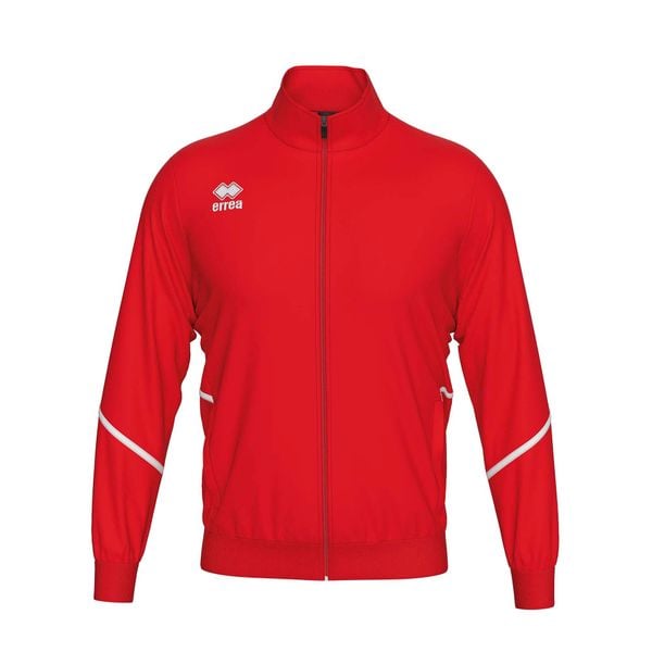 Bluza Errea Marlon Ad Dorośli. Czerwone bluzy męskie ERREA, l, bez wzorów, z dzianiny, bez kaptura, na fitness i siłownię. Za 190.99 zł.
