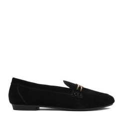 Loafersy MEXX. Czarne mokasyny damskie Mexx. Za 299.99 zł.