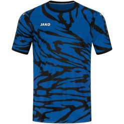 Jersey Jako Animal. Czarne koszulki sportowe męskie Jako, bez wzorów, z jersey, bez kołnierzyka, bez ramiączek, do piłki nożnej. Za 211.00 zł.