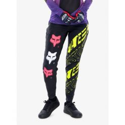 Spodnie rowerowe damskie Fox Flexair Pant Elevated. Czarne obuwie sportowe damskie FOX, bez wzorów, rowerowe. Za 585.99 zł.