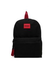 HUGO Plecak G01173 Czarny. Czarne torby i plecaki dziecięce Hugo, z materiału. Za 316.99 zł.