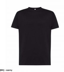 JHK - T-shirt Męskie czarny M. Czarne t-shirty męskie JHK, m, bez wzorów, bez kołnierzyka. Za 19.55 zł.